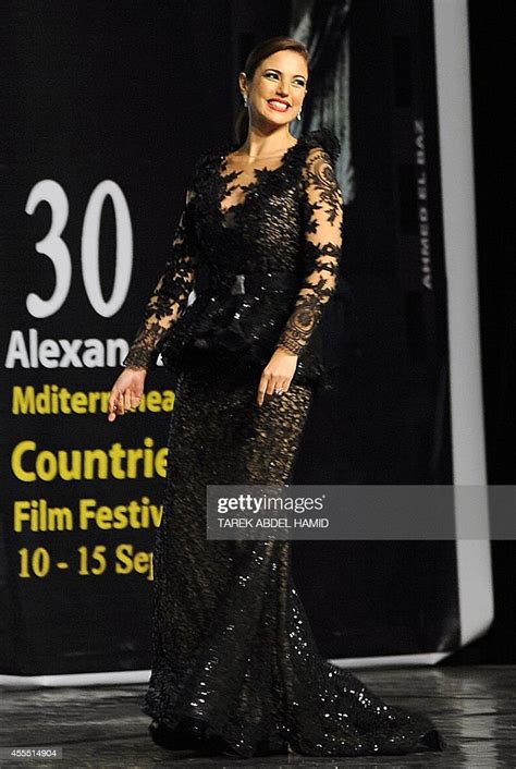 tunisian actress dorra zarrouk attends the 30th alexandria film news photo getty images