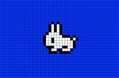 Bunny Pixel Art Brik