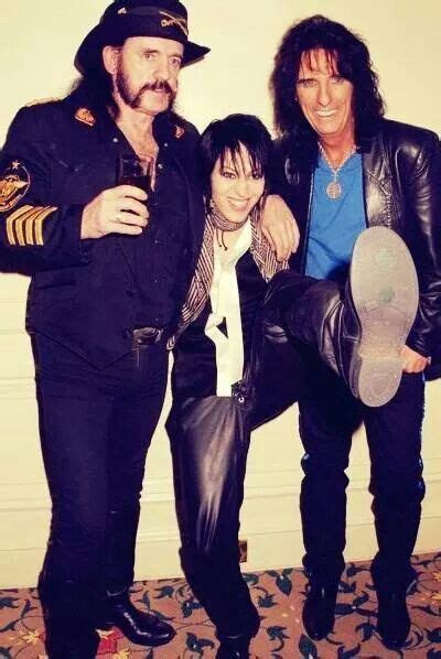 Lemmy Joan And Alice Joan Jett Music Film Music Icon Historia Do