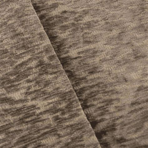 Brown Textured Chenille Home Decorating Fabric Fabric By The Yard