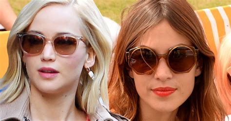 Find Sunglasses To Suit Your Face Shape Are You Round Like Jennifer Lawrence Or Oval Like