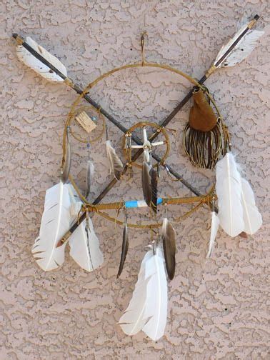 Navajo Ceremonial Peace Shield With Pipe Native American Artifacts