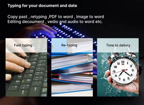 Do Fast Typing Job Retype Scanned Documents Ms Word Typing By