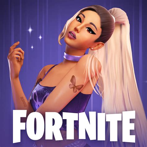 D3nni Fortnite Skin Concept Ariana Grande [icon Series]