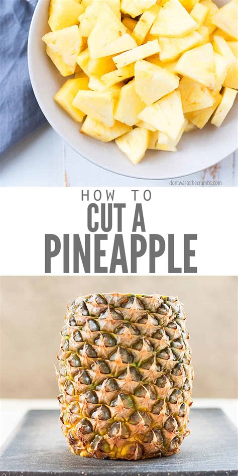 How To Cut A Pineapple The Quick And Easy Way Video