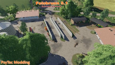 Fs19 Felsbrunn Map V51 Factory Edition Farming Simulator 19