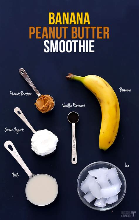They are hands down the best type of blender fresh bananas make creamy, milk like textures for your smoothies recipes. Peanut Butter Banana Smoothie | Gimme Some Oven