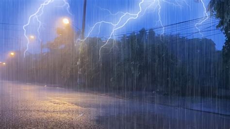 Sleep Instantly In 3 Minutes With Heavy Rain Lightning Strong Wind And Rumble Thunderstorm At