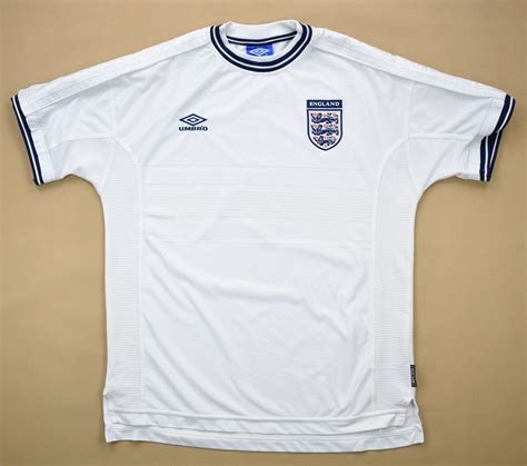 1999 01 England Shirt Xl Football Soccer International Teams