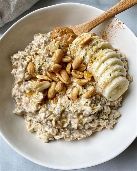 These Peanut Butter Banana Overnight Oats Have Been On Breakfast