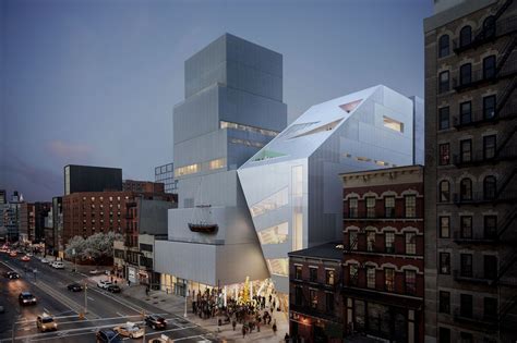 New Museum Unveils New Rem Koolhaas Designed Addition Curbed Ny