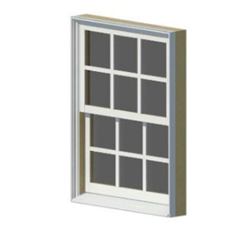 Pinnacle Clad Double Hung Window Caddetails