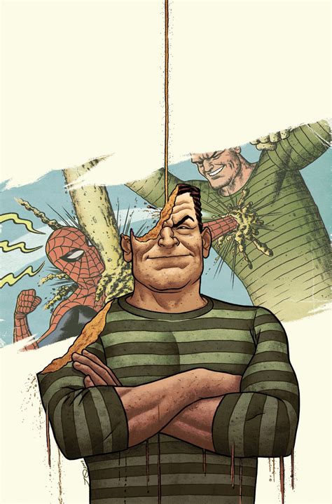 A Spider Man Sandman Cover By Quin Ones On Deviantart