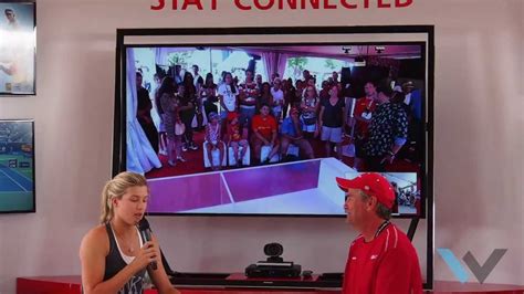 Eugenie Bouchard Rogers Cup Connected Fan Expernce YouTube