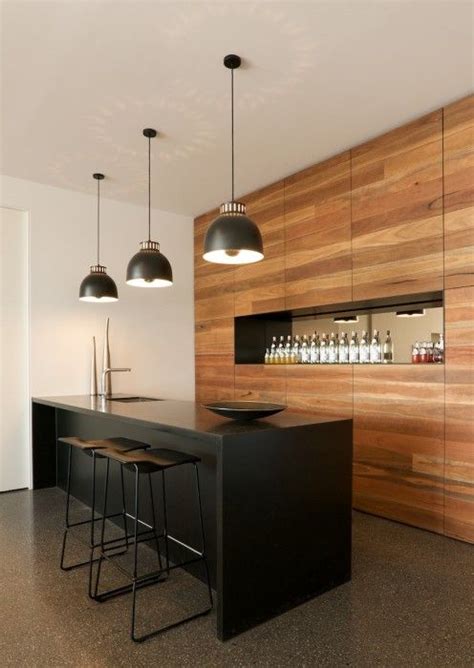 This modern vancouver condo's crisp white walls and concrete floors are the perfect backdrop for house tour: 404 Not Found | Modern home bar, Home bar designs, Ultra ...