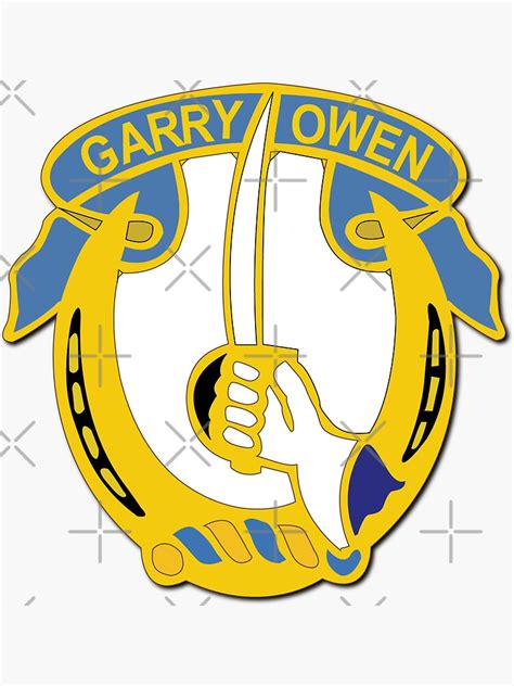 2nd Battalion 7th Cavalryairmobile Infantry No Text Sticker For