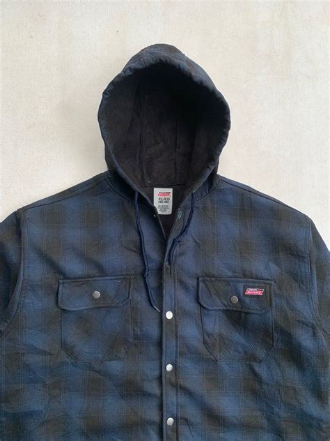 Genuine Dickies Twill Polar Lined Flannel Shirt Jacket On Carousell