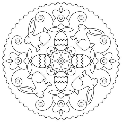 Ausmalbilder Ostern Mandala - 70 Kostenlose Malvorlagen