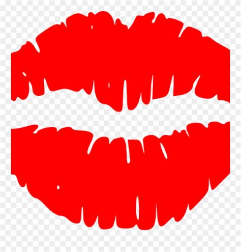 Kiss Lips Clip Art Cartoon Kissing Lips Clipart Best Personalised Hen