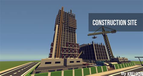 Construction Site Minecraft Map