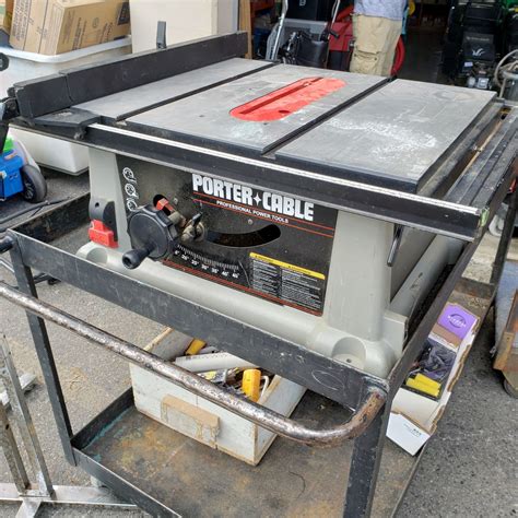 Porter Cable Model 3812 Table Saw Big Valley Auction