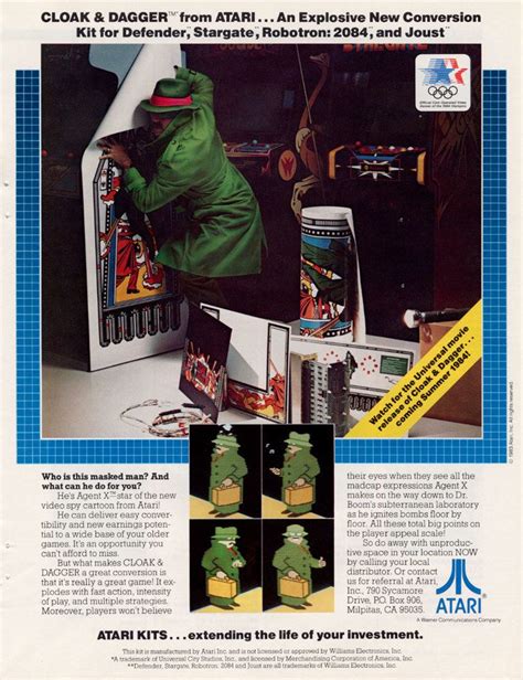 Cloak & dagger 1983 arcade mod : Cloak and Dagger (video game) - Alchetron, the free social ...