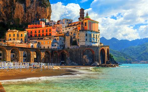 Amalfi Coast In Italy