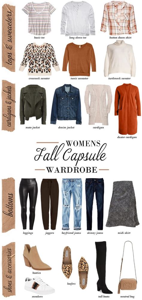 Womens Fall Capsule Wardrobe 20 Pieces 20 Ways Sandyalamode