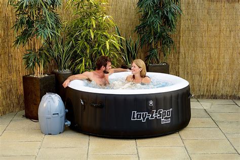 Spa Inflatable Tub Hot Jacuzzi Portable Bath Massage Spa Outdoor 2 4
