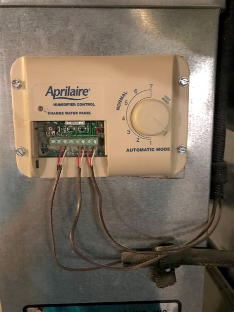 electrical aprilaire  humidistat   power home improvement stack exchange