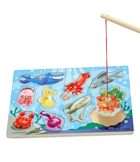 Melissa And Doug Magnetic Fishing Puzzle Game Dillards