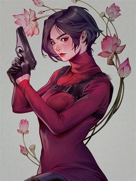 Ada Wong Resident Evil And 2 More Drawn By Tholiabentz Danbooru