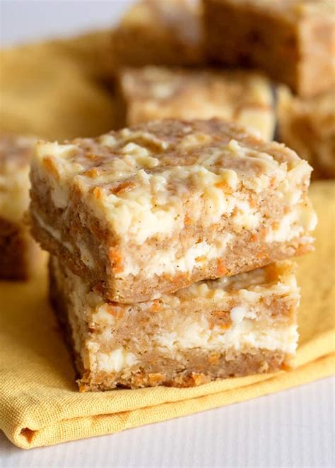 Carrot Cake Bars Cookie Dough And Oven Mitt