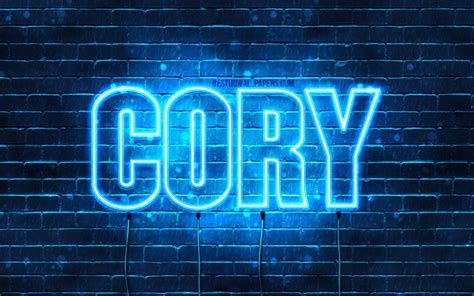 Download Wallpapers Cory 4k Wallpapers With Names Horizontal Text Cory Name Happy Birthday