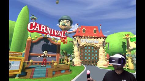 Carnival Games Vr For Psvr First Look Youtube