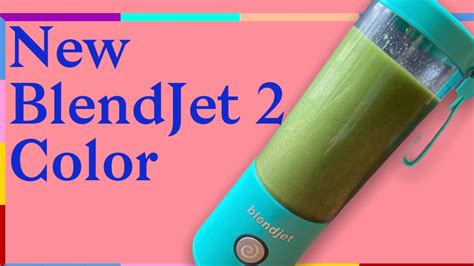 Loving My New Blendjet 2 Color Quick Green Smoothie Recipe Youtube