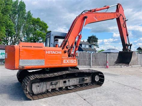 Hitachi Ex150 Tracked Excavator Cw Bucket Video
