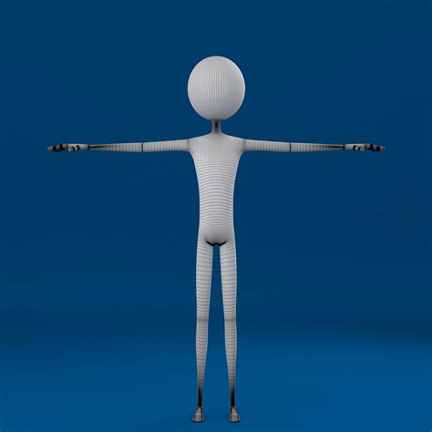 Character Rigged Stick Man Buy Royalty Free D Model By Balucg My XXX