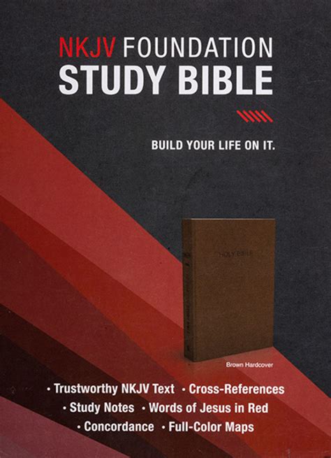 Nkjv Foundation Study Bible Hardcover Lifesource Christian Bookshop
