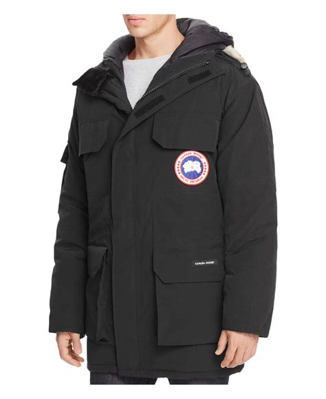canada goose expedition down parka in black for men lyst