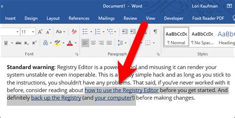 How To Remove Hyperlinks From Microsoft Word Documents