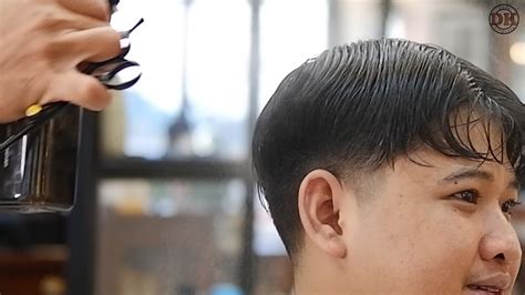 TWOBLOCK HAIRCUT BISA COMMA HAIR Dirambut Ngembang Muka Bulat YouTube