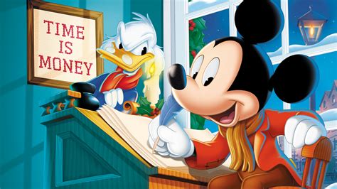 Desktop Wallpaper Mickeys Christmas Carol 1983 Animated Movie Mickey