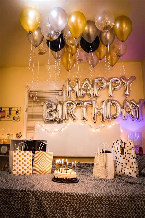 20 Ideas For A Perfect Home Decoration Happy Birthday Surprise Party