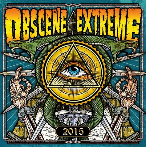 Obscene Extreme 2015 Festival Cd Oef Europe