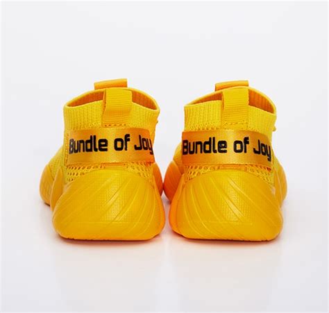 Bundle Of Joy Yellow Drip Footwear