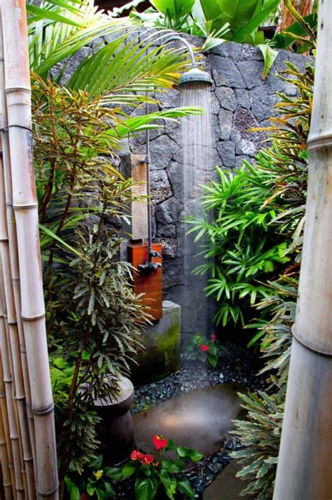45 stunning outdoor showers that will leave you invigorated outdoor bathrooms tropical patio