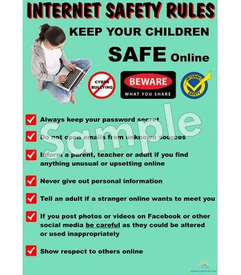 Internet safety is the practice of following actionable guidelines, understanding modern technology, and protecting your digital devices so you can defend against the malicious parts of the online world. SPHE (Social Personal and Health Education) Posters ...