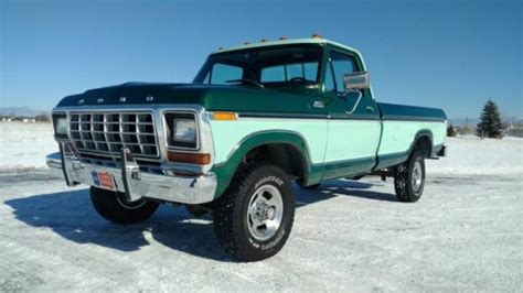Two Tone Green On Green 4004×4 1979 Ford F150 Bring A Trailer