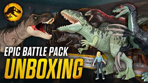 Unboxing Jurassic World Dominion Epic Battle Pack Target Exclusive